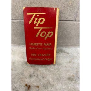 Vintage 1940s TipTop Cigarette Paper Extra Superior Liggett & Myers 150 Leaves